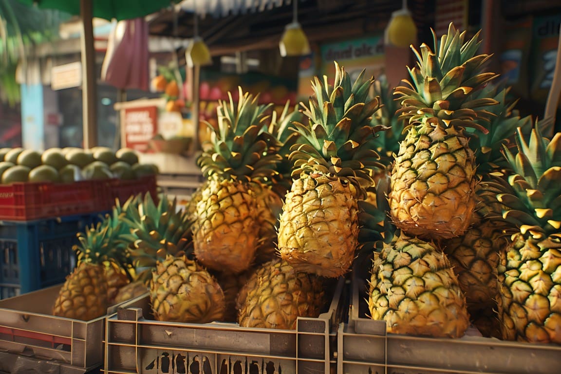 Exportaciones de piña inician el 2026 con leve mejora en precio ...